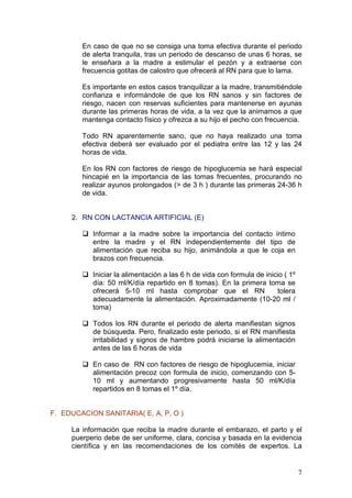 Humv Checklist Protocolo de recepcion rn planta maternidad humv | PDF