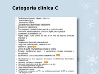 Categoría clínica C 
 