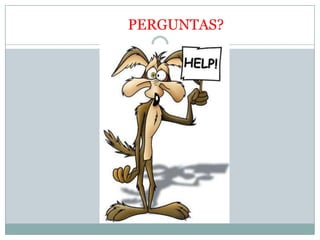 PERGUNTAS?

 