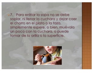 Protocolo en la mesa