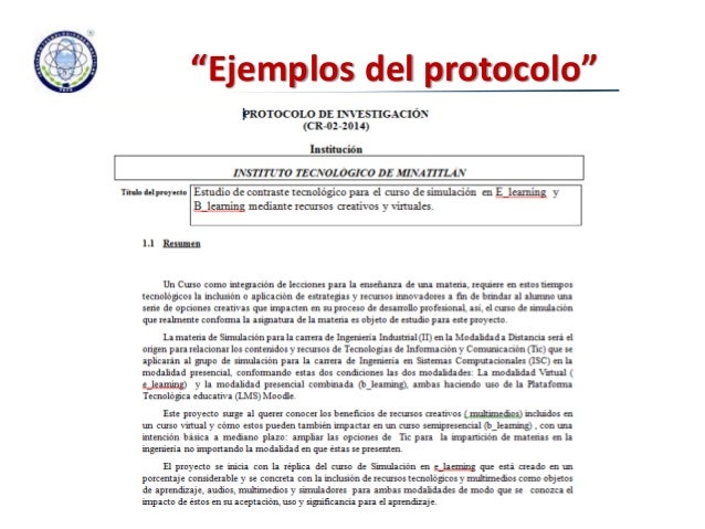 Protocolo exposicion