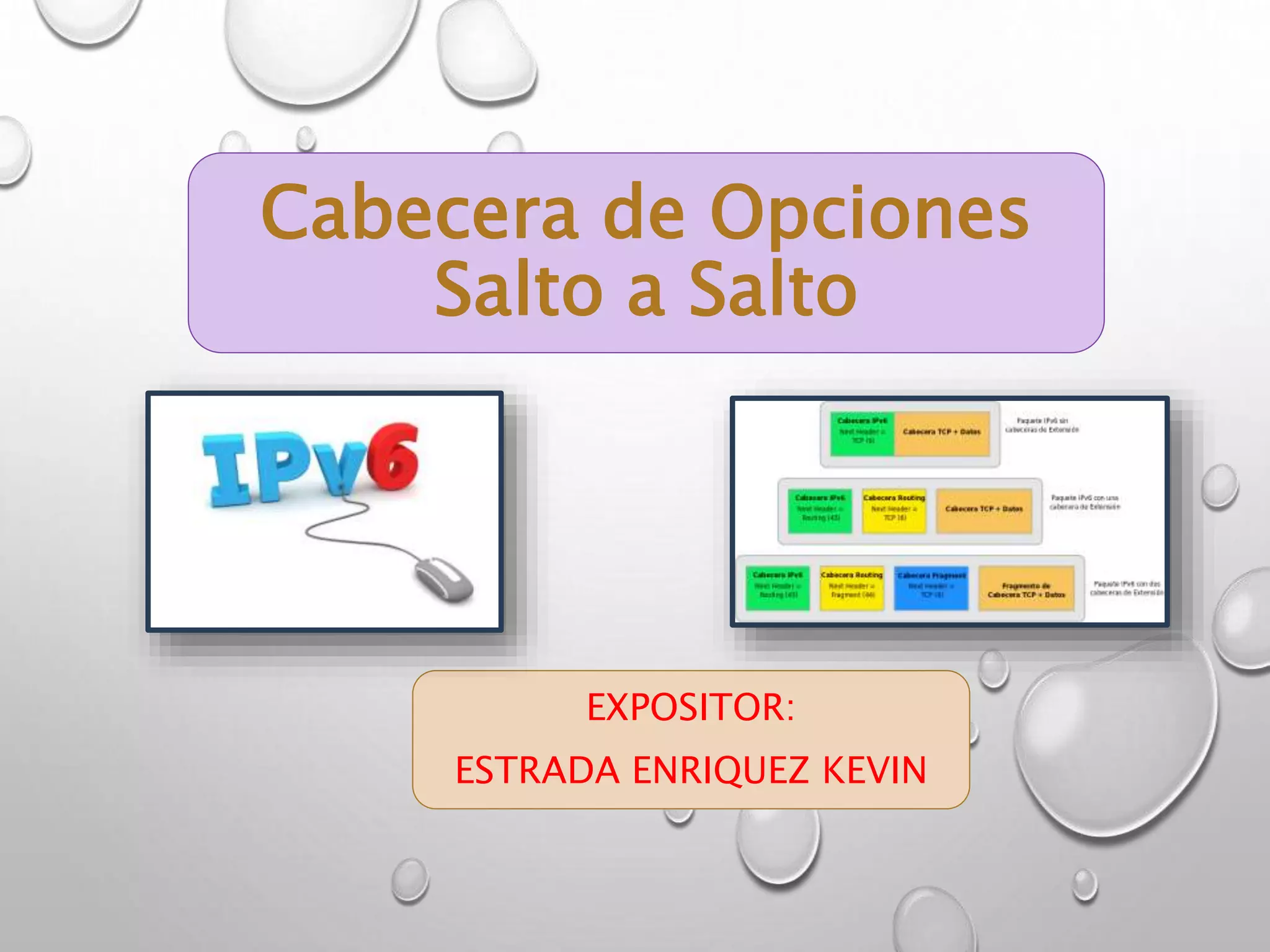 Cabecera de Opciones
Salto a Salto
EXPOSITOR:
ESTRADA ENRIQUEZ KEVIN
 
