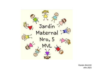 Equipo docente
Año 2021
 