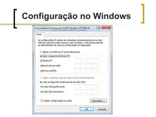 Configuração no Windows

 