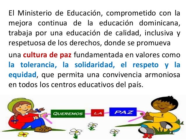 Cultura De Paz Y Convivencia En Los Centros Educativos - Descargar ...
