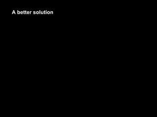 A better solution
 