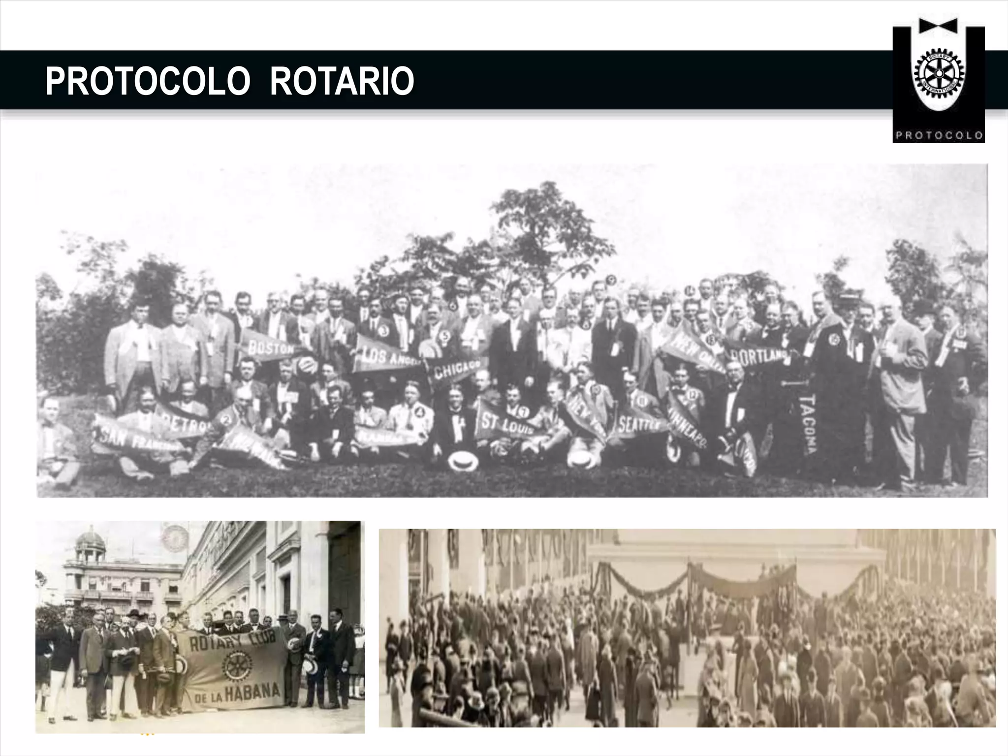 PROTOCOLO ROTARIO
 