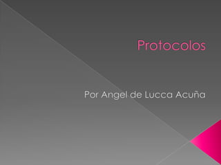 Protocolos Por Angel de Lucca Acuña 