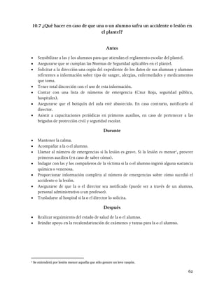 62
















1 Se entenderá por lesión menor aquella que sólo genere un leve raspón.
 