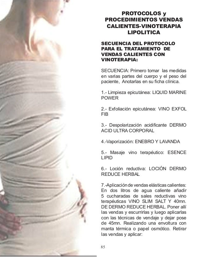Protocolos de cabina y spa