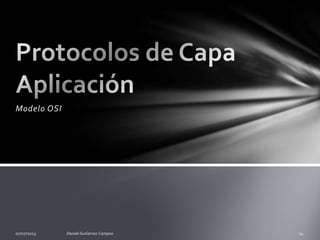 Modelo OSI
 