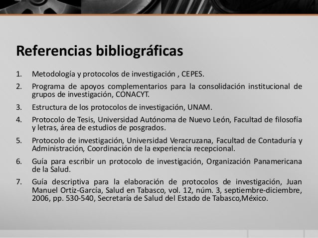 Protocolos de investigación Adriana Valdovines