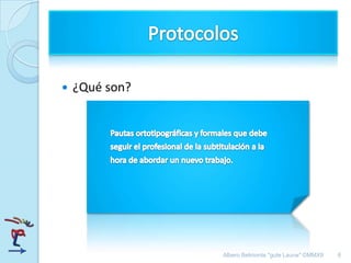  ¿Qué son?
6Albero Belmonte "gute Laune" ©MMXII