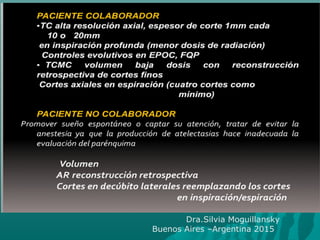 Dra.Silvia Moguillansky
Buenos Aires –Argentina 2015
 