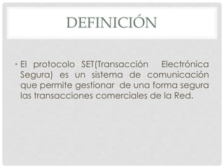 Protocolo set | PDF