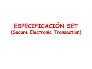 Protocolo set | PDF