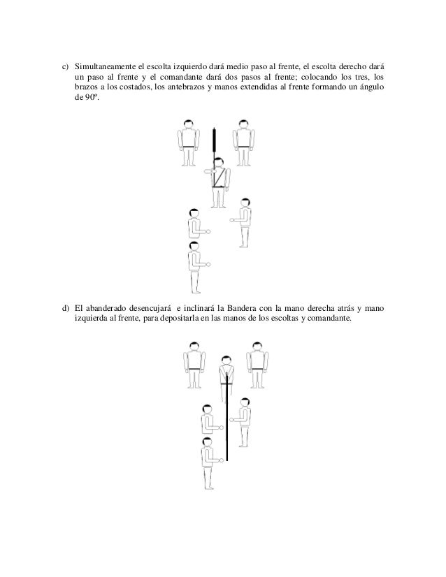 Protocolo De La Bandera En Actividades Civicas Importantes