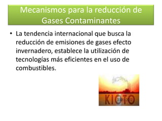 El negocio para Colombia, es cambiar certificados de desarrollo limpio, por prestamos ante el Banco Mundial.Proyecto Banco Mundial