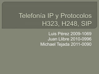 Luis Pérez 2009-1069
Juan Llibre 2010-0996
Michael Tejada 2011-0090
 
