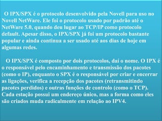 Protocolos Ipx