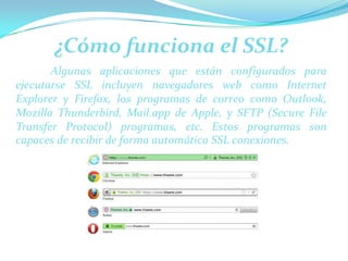 Protocolo SSL | PPTX