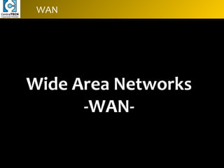WAN
Wide Area Networks
-WAN-
 