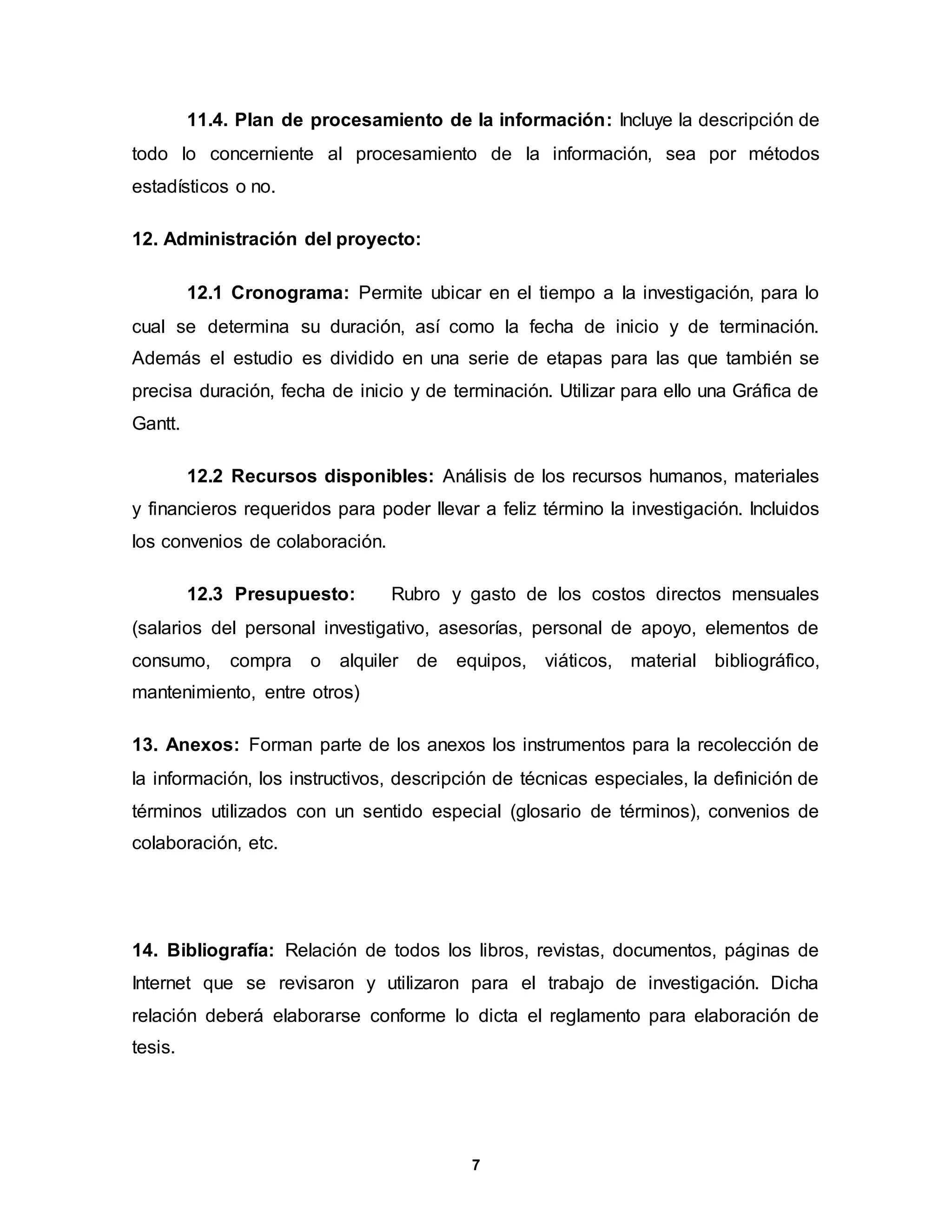 Guia para elaborar un protocolo de tesis | DOC