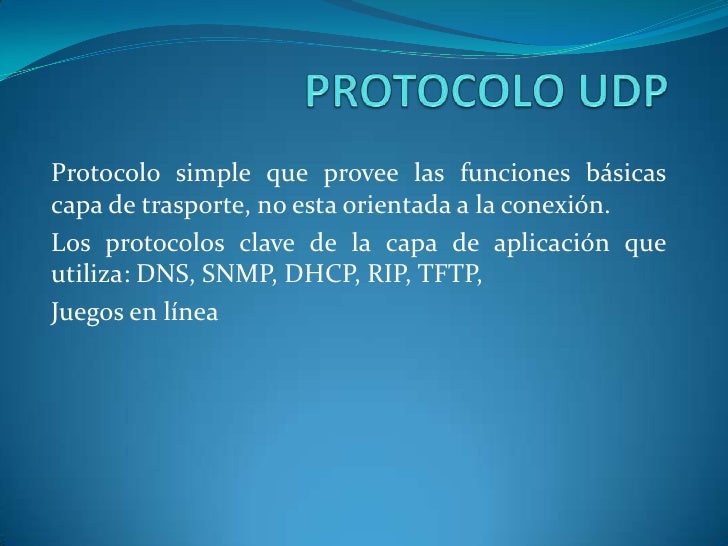 Protocolo Udp Definicion _ Qué es un socket TCP o UDP y qué diferencias ...