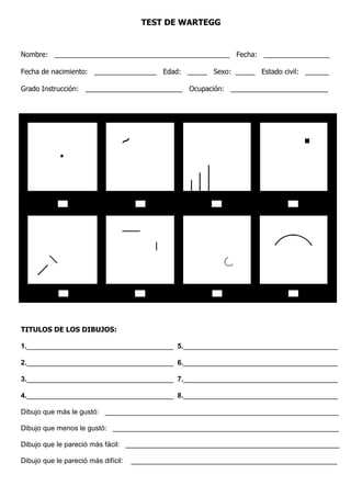 Protocolo wartegg full | PDF