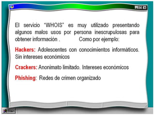 Protocolo whois final