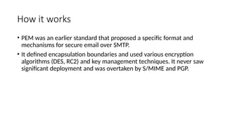 Comprehensive Overview of Secure Network Protocols and Technologies | PPTX