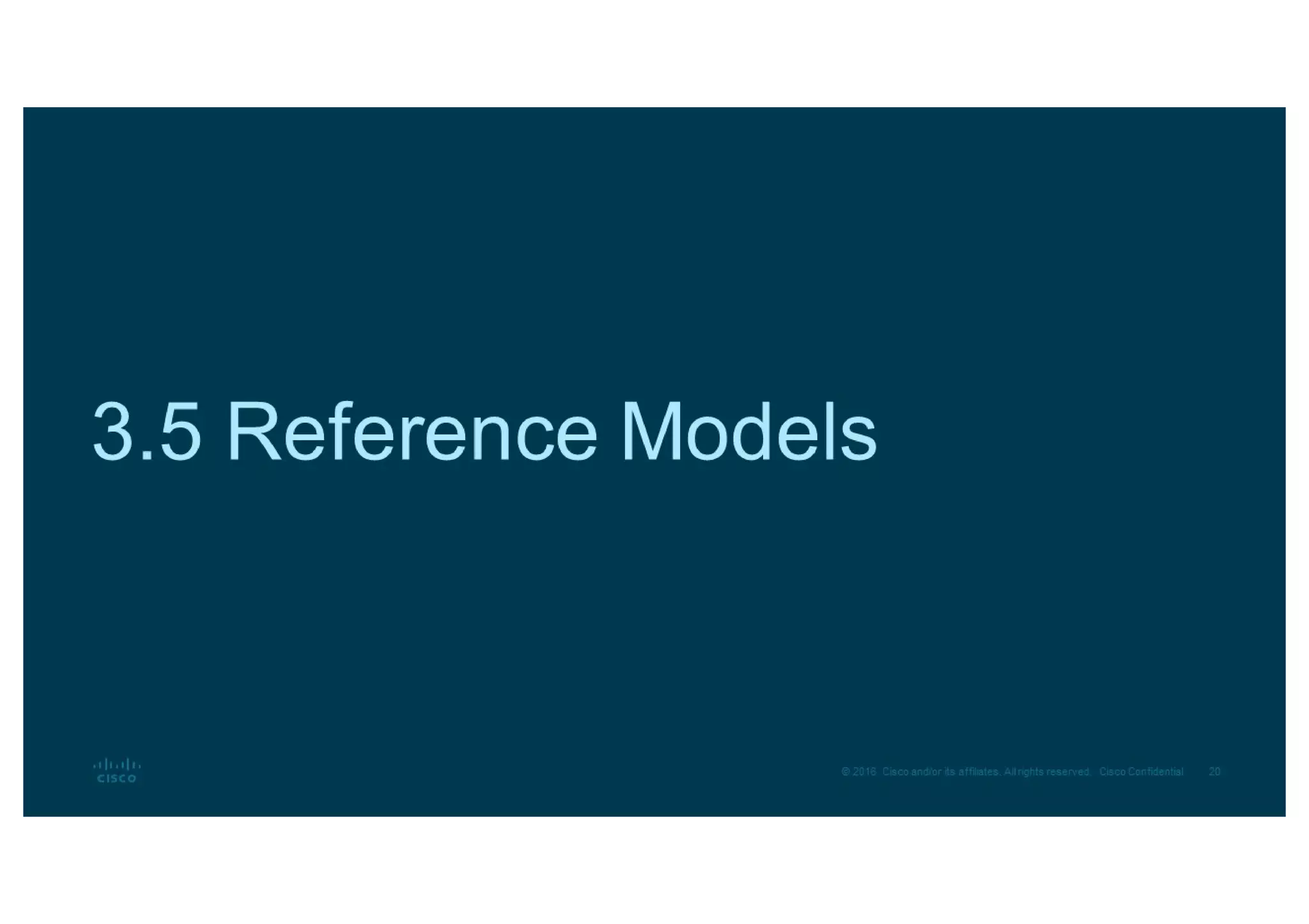 Protocols and Reference models  CCNAv7-1