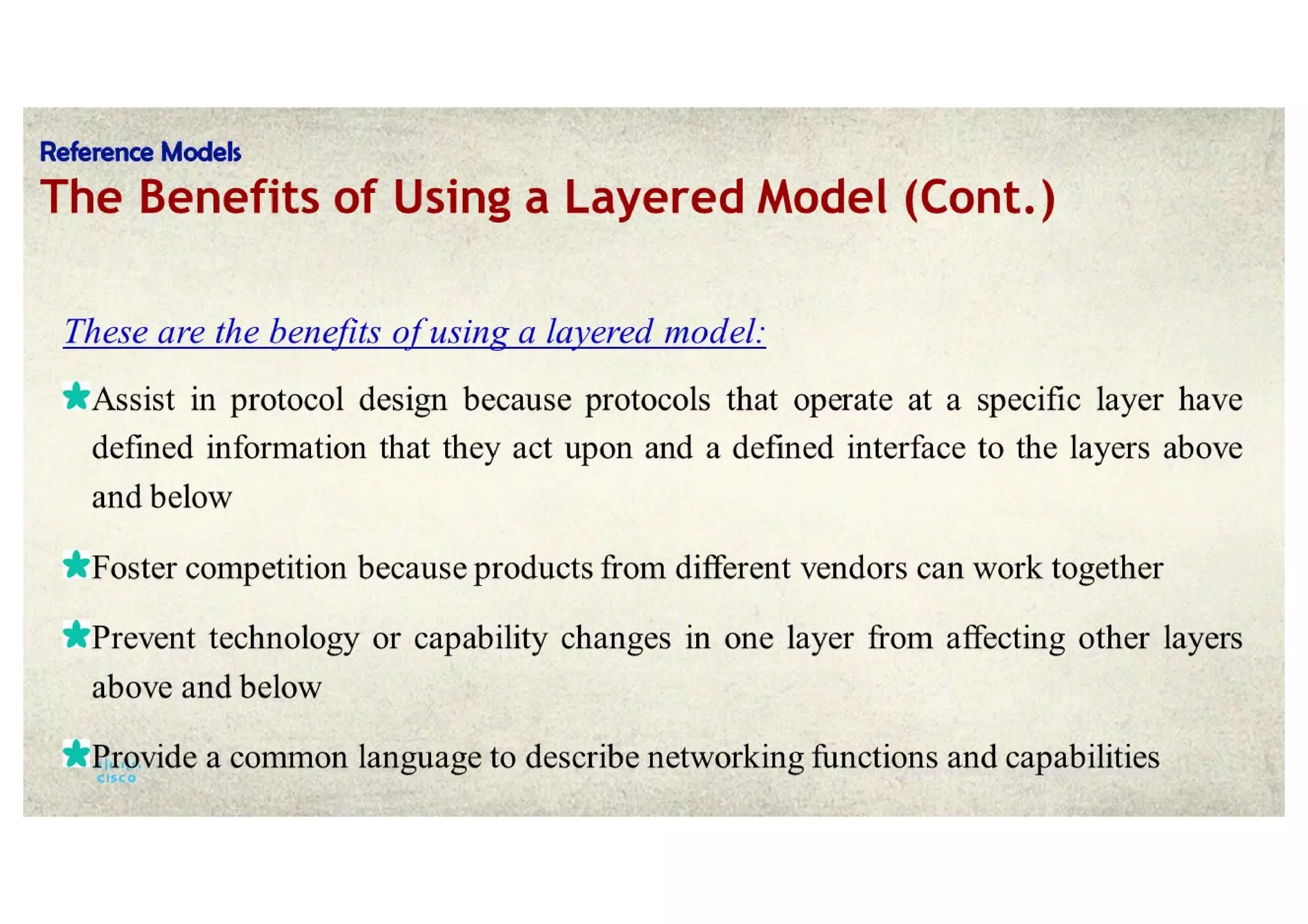Protocols and Reference models  CCNAv7-1