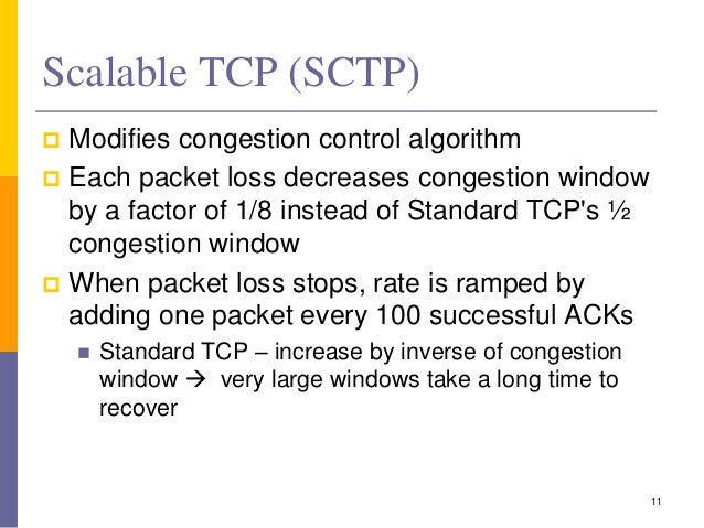 Protocols For Fast Delivery Of Large Data Volumes