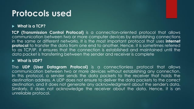 Protocols and standards | PDF