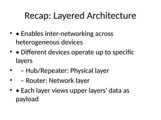 protocol_stack_overview COMPUTER NETWORKS AND COMMUNICATION | PPTX