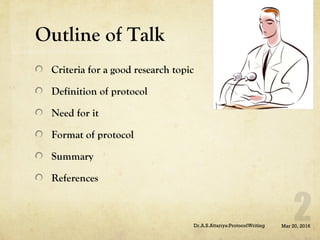 Talk Protocal Protocol writing | PPT
