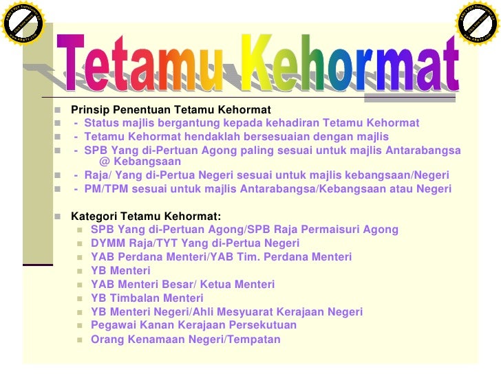 Protokol Dan Pengurusan Majlis Rasmi