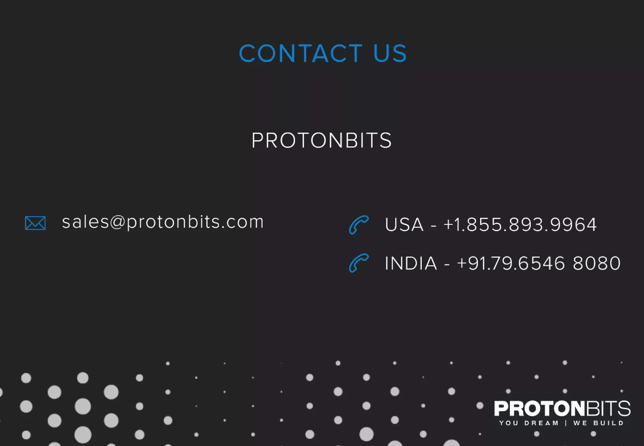ProtonBits - Beset Magento, Wordpress & Mobile App Development Company India