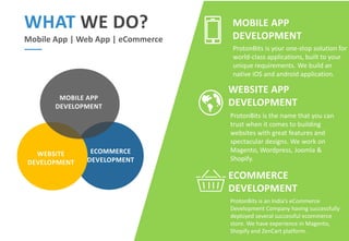 ProtonBits - Beset Magento, Wordpress & Mobile App Development Company ...