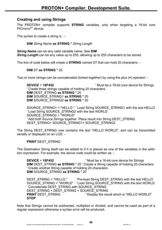 Proton+ manual ver 3 1 | PDF