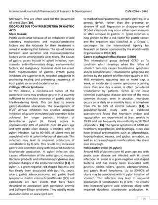 Proton pump inhibitors present and future a review | PDF