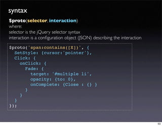 Protoscript - Simplified prototype scripting | PDF
