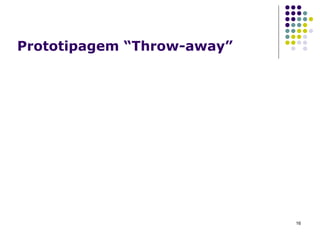 Prototipagem “Throw-away” 