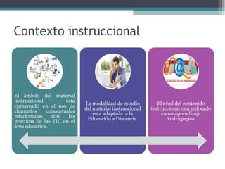 Contexto instruccional
 