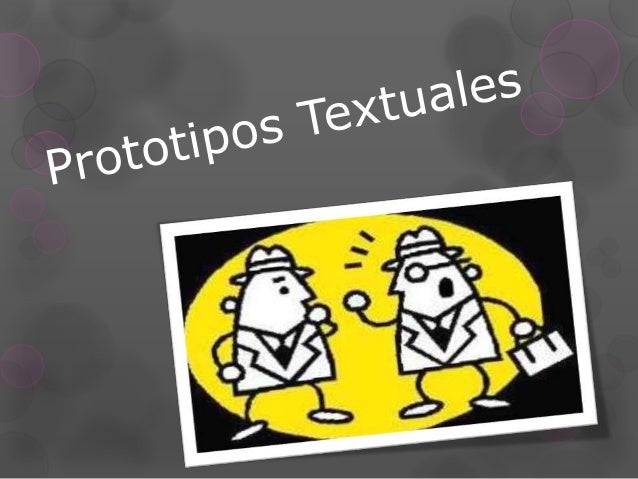 Prototipos textuales