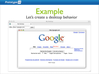 Prototype UI