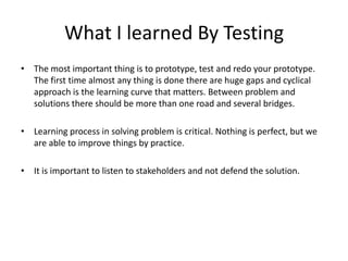 Prototype and test | PPTX