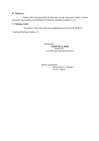 Prototype AP7 Module 5.docx in araling panlipunan | DOCX