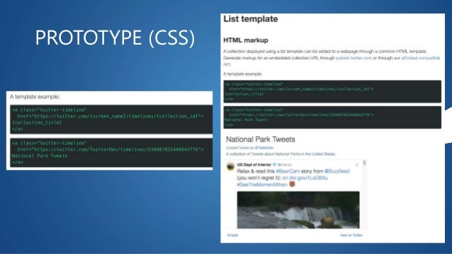 Prototype aplikasi twitter
